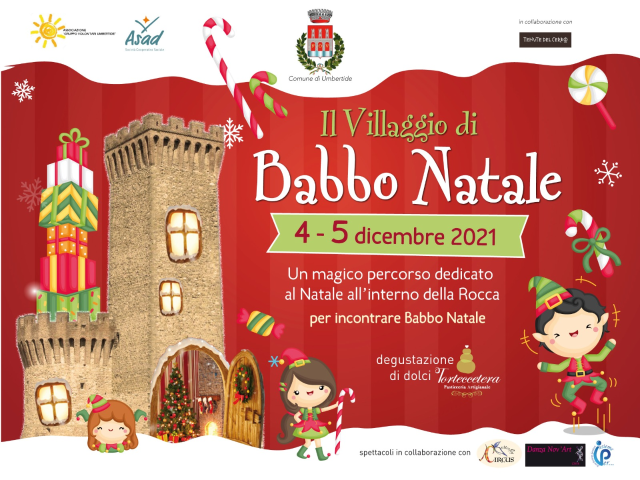 Il 4 e il 5 dicembre appuntamento con “Il Villaggio di Babbo Natale”