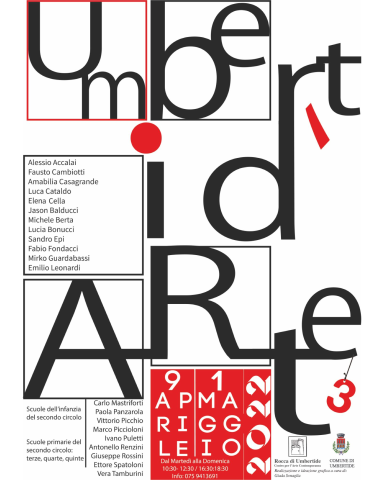 Umbertid'Arte arriva alla sua terza edizione, 21 artisti umbertidesi alla Rocca dal 9 aprile al 1° maggio
